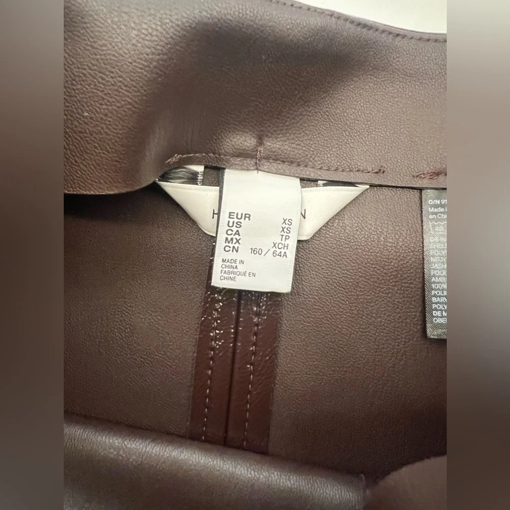 HM coated mini skirt - Picture 6 of 7